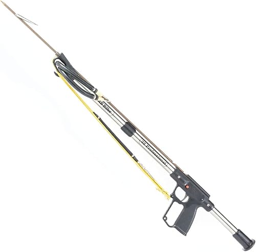 Miniatura 23 de Fusil submarino especial AB Biller de 32 pulgadas, caoba Madera Padauk,Teca,Madera de teca,Mahogany,Mahogany Wood,Padauk,Acero inoxidable,Varios