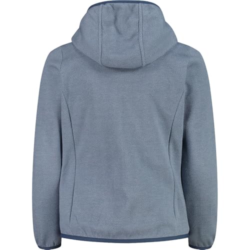 Veste à capuche CMP enfant manteau bleu space-sky taille 104 contre les coups de vent