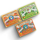 Fishwife Smoky Trio 3-Pack (Smoked Rainbow Trout, Smoked Salmon, Smoked Mackerel) | Gluten Free, High Protein...