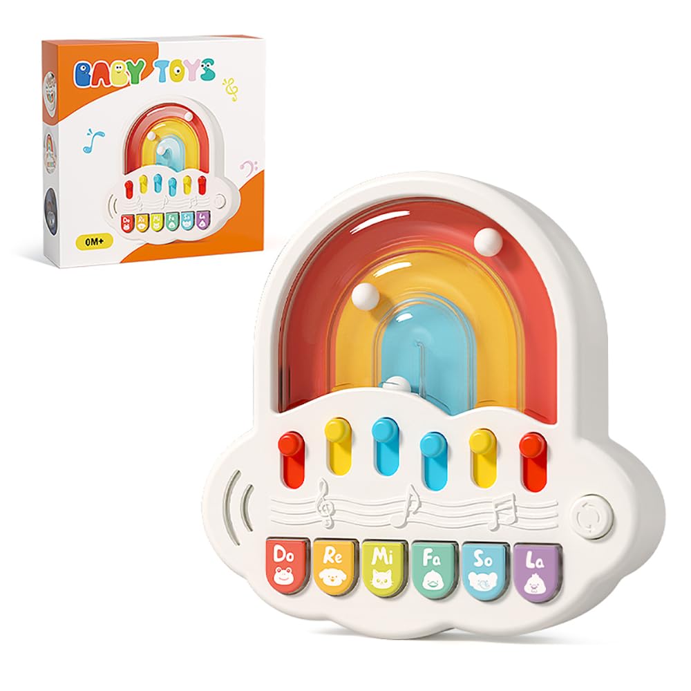 Vamotto Interactive Musical Piano Baby Toy for 1-3 Year Old Toddlers
