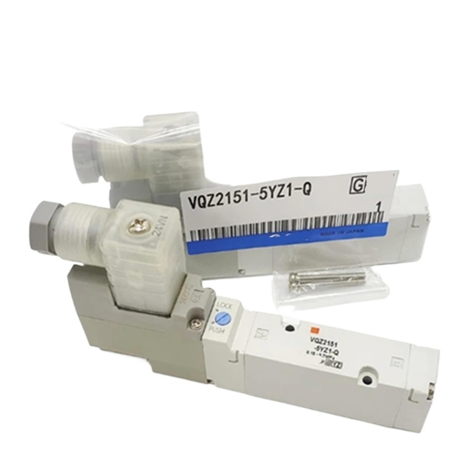 ELZNSQQK 1pcs 5 Port Solenoid Valve VQZ2000 VQZ2151 VQZ2151S VQZ2150-5M1-5MO1-5L1-5LO1-5G1-5MO1-Q -5LO1-Q -5YZ1-5YZ1-Q -5MO-C-X5-5M1-C(VQZ2150-5YZ1)