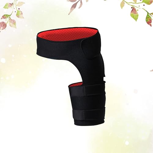 Miniatura 3 de Soporte de pierna Ingles Soporte de isquiotibiales Soporte de ingle Manga de muslo Cadera Soporte ajustable Articulaciones Soporte ajustable Manga
