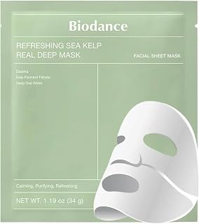 Biodance Seawater Moisturising Face Mask Calming and Cleansing, 34 g