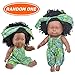 Produktbild Nice2you Schwarze Mädchen Puppe African American Spielen Puppe 12 Zoll Mode Baby Reborn Puppe