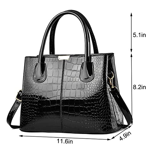 Bolso y Cartera XingChen para Mujer Cuero Patente miniatura 4