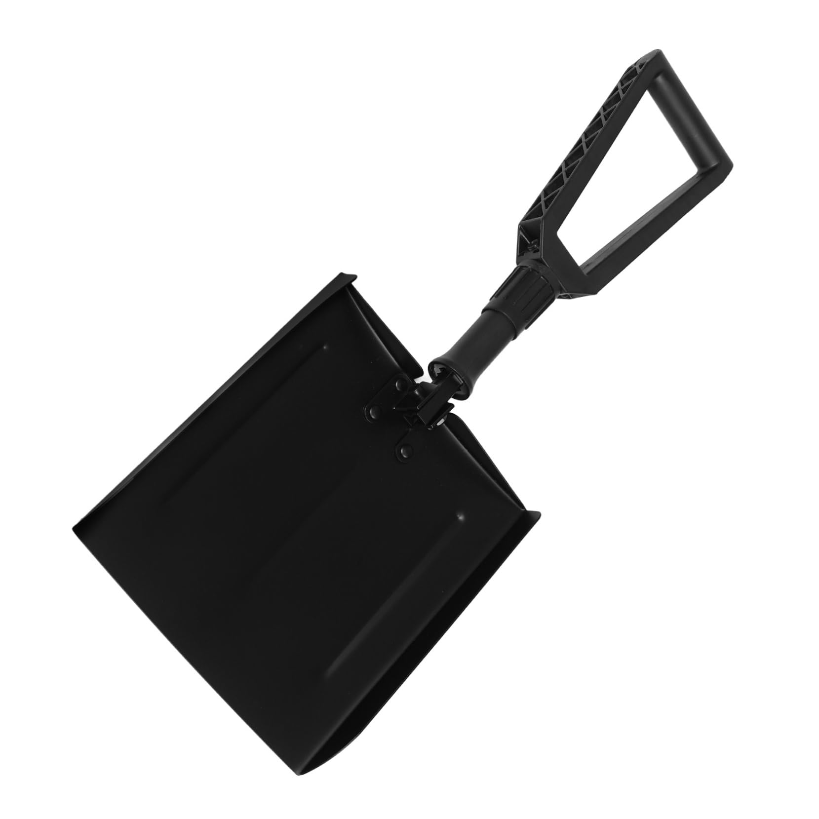 Mikinona Emergency Shovel Iron Handle Lightweight Folding Shovel for Snow Removal Home Car Use Bursher Lifter