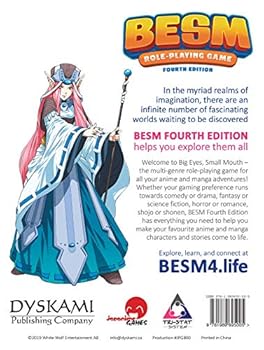 Hardcover BESM: Fourth Edition RPG (JPG800) Book