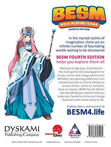 Besm (Big Eyes, Small Mouth) Anime And Manga Adventures Rpg 4Th Edition Hardcover #TOP1