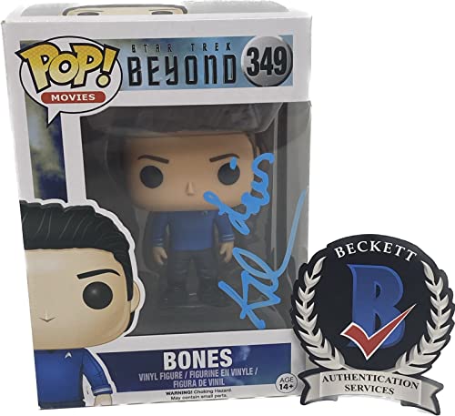 Karl Urban Signed Autographed Bones Star Trek Beyond Funko Pop 349 Beckett COA