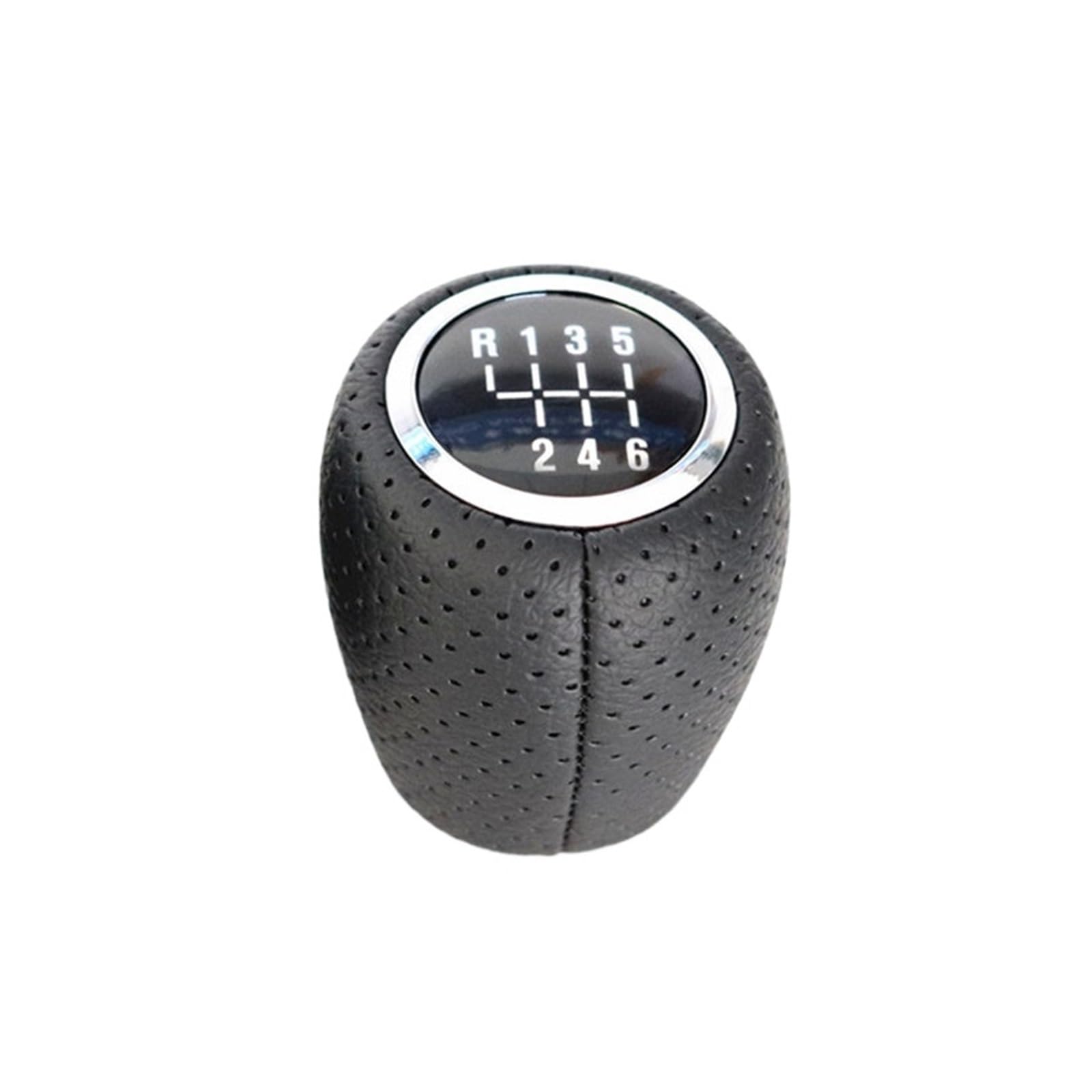 Rbevcrr 6-Speed Car Shift Lever Knob For Chevy For Cruze 08-2012 Hole Leather 56 Speed Mt Gear Shift Knob Stick Shifter Pen(6-Speed)