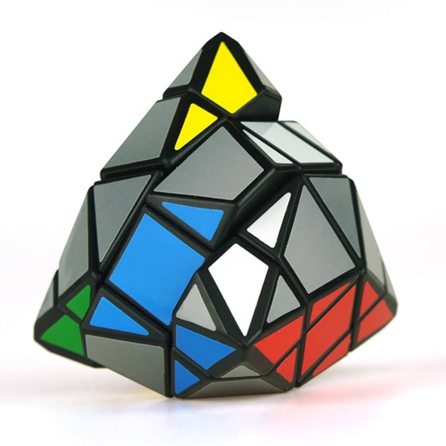 Amazon.co.jp: 陽光の道 3×3四角錐のキューブ 3×3多面体