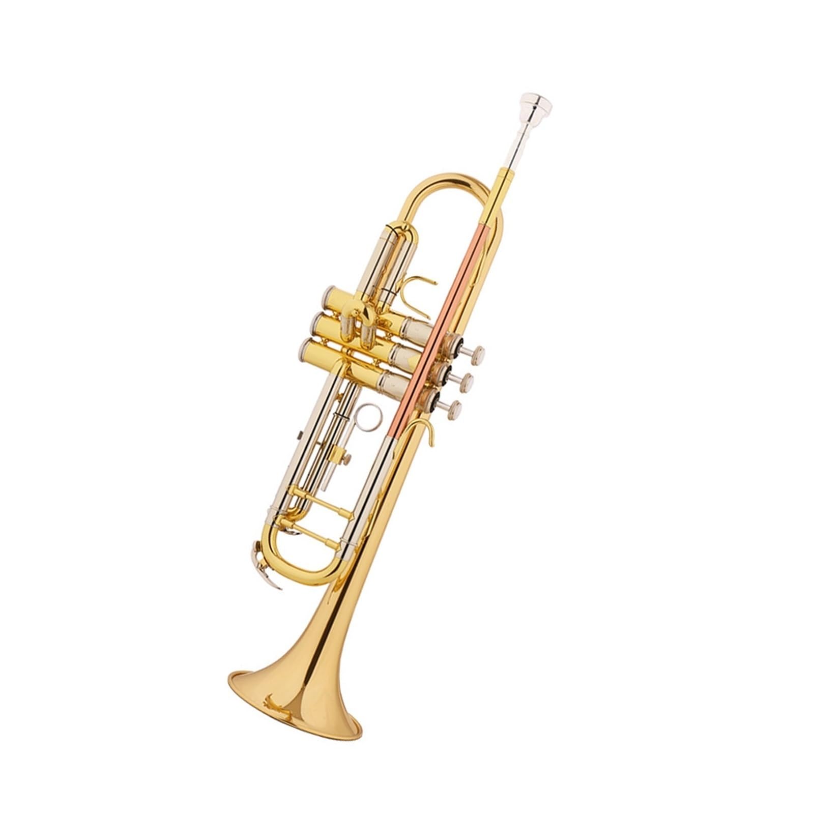 trąbka instrument Trąbka B z tłokiem monelowym ustnikiem z brązu fosforowego profesjonalnym szkolnym zespołem muzycznym