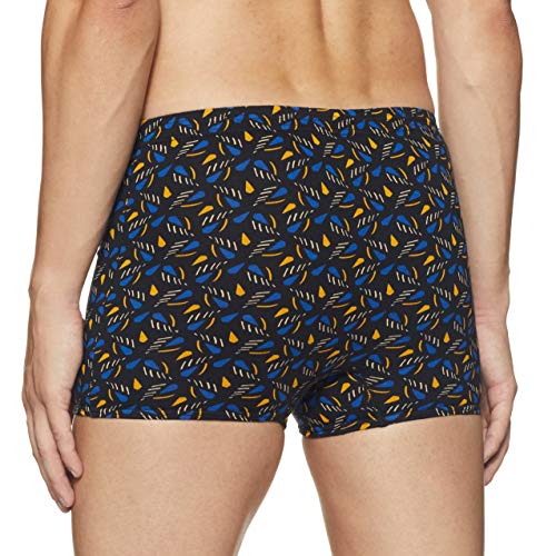 Image of Dixcy Scott Cross Trunk | Long Leg Trunks for Men | 100% Combed Cotton | Soft, Sweat-Absorbent Waistband | C-Open Front Men's Underwear | Self-Hem Leg Grip Innerwear for Man | Pack of 3
