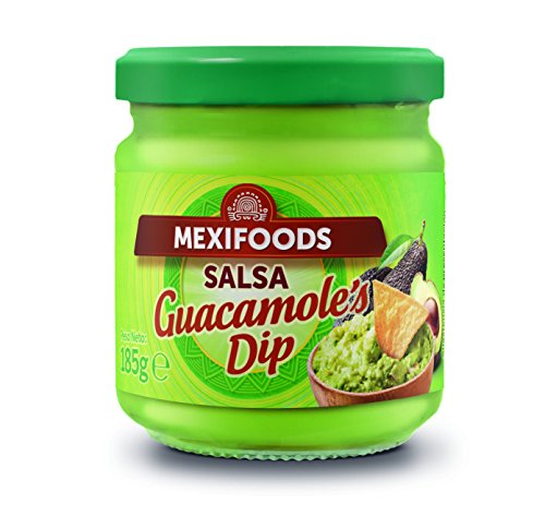 Mexifoods Salsa Guacamole - 6 Paquetes de 185 gr - Total: 1110 gr