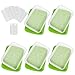 Ulikey Plateaux de Germination, 5pcs Germinateur, Pots Plateau de Semis, Bac à Semis, Plateau de Pépinière, Plateau de Propagateur de Graines pour La Jardin Jardinage (5 pcs)