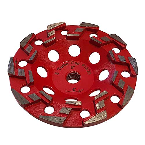 5" High Performance Diamond Grinding Wheels for Aggressive Concrete