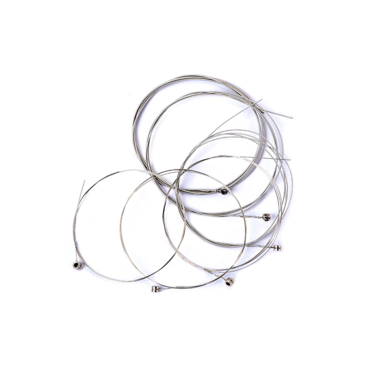 FAVOMOTO 2sets Electric Guitar Bass Strings Coated Strings Set for Electric Guitar Warm Tone and Comfortable Grip 6string*2