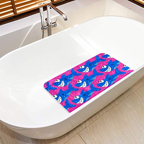 Tapis de bain rectangulaire bébé Bennigiry antidérapant 68x37cm