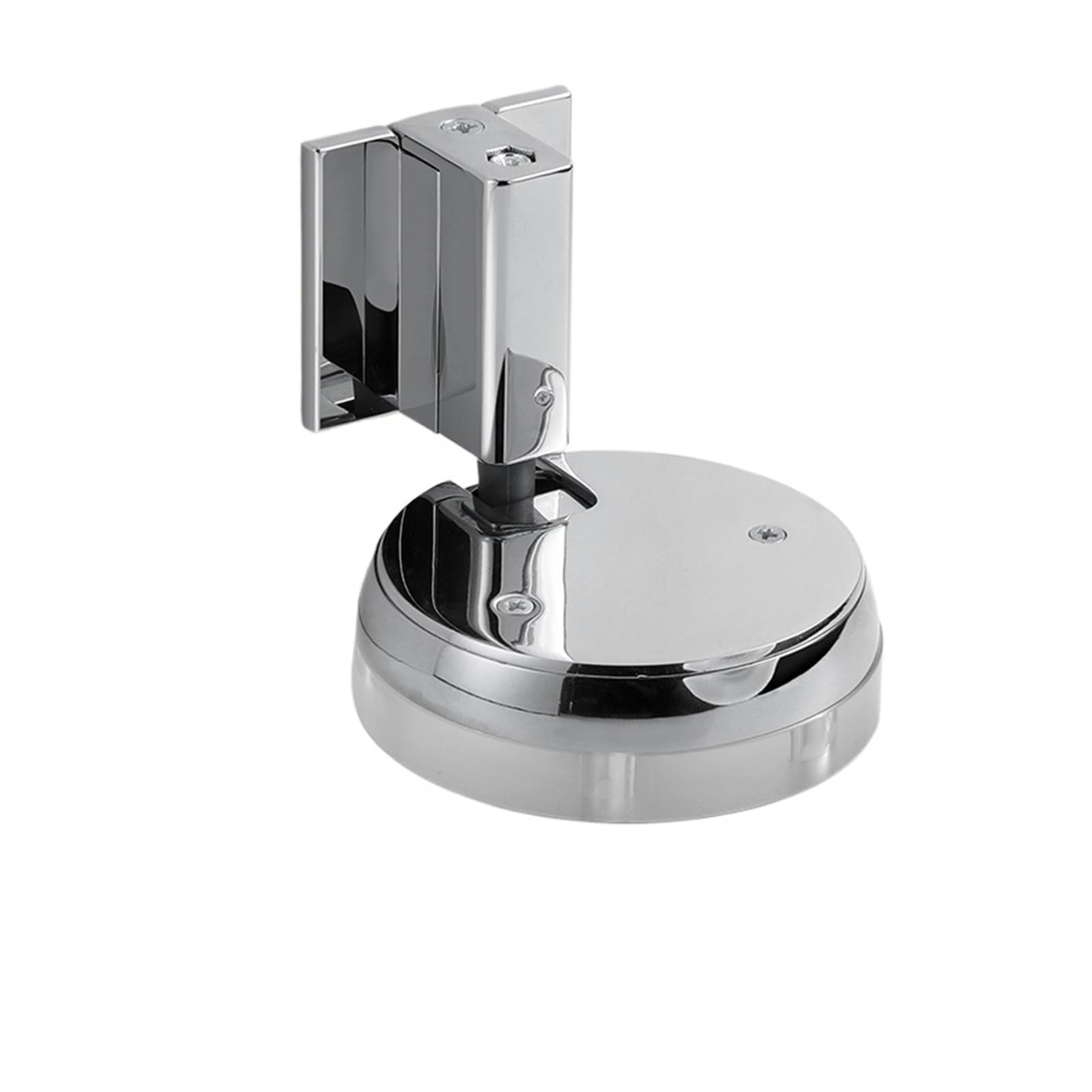 Butée de porte mécanique sans perçage étanche et support de meuble en chrome