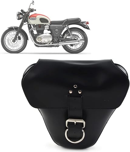 Miniatura 5 de GZYF Bolsa de herramientas para motocicleta, cubierta lateral de piel sintética, bolsa de almacenamiento duradera, bolsa de herramientas de