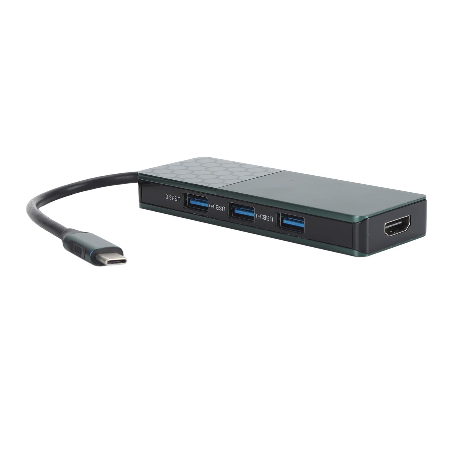 Hub 7 in 1 di Tipo C con Ricarica Rapida e Uscita 4K HD per Dispositivi e Lega di Alluminio
