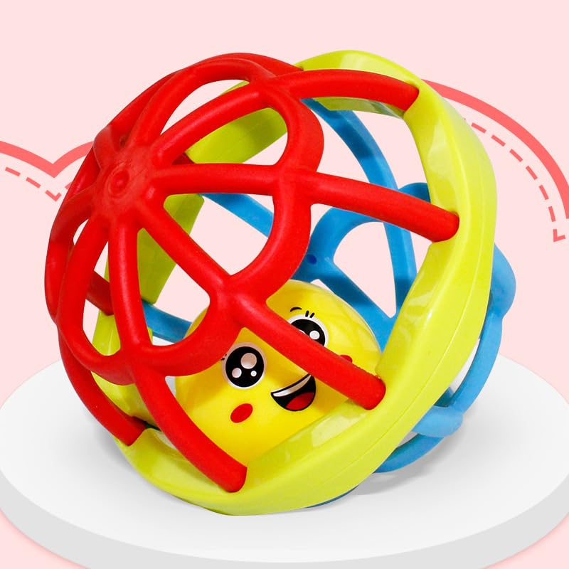 FunFive Rattles Ball for Baby – Pack of 1 Pcs Colorful and Attractive Rattles for New Born Baby & Toddlers, Toys for Infants, Sound Toys for New Born Baby (B0CJFXRK8W) Amazon Price History, Amazon Price Tracker