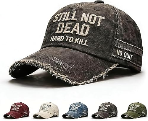 Still Not Dead Cap, Still Not Dead Baseball Cap, Hard