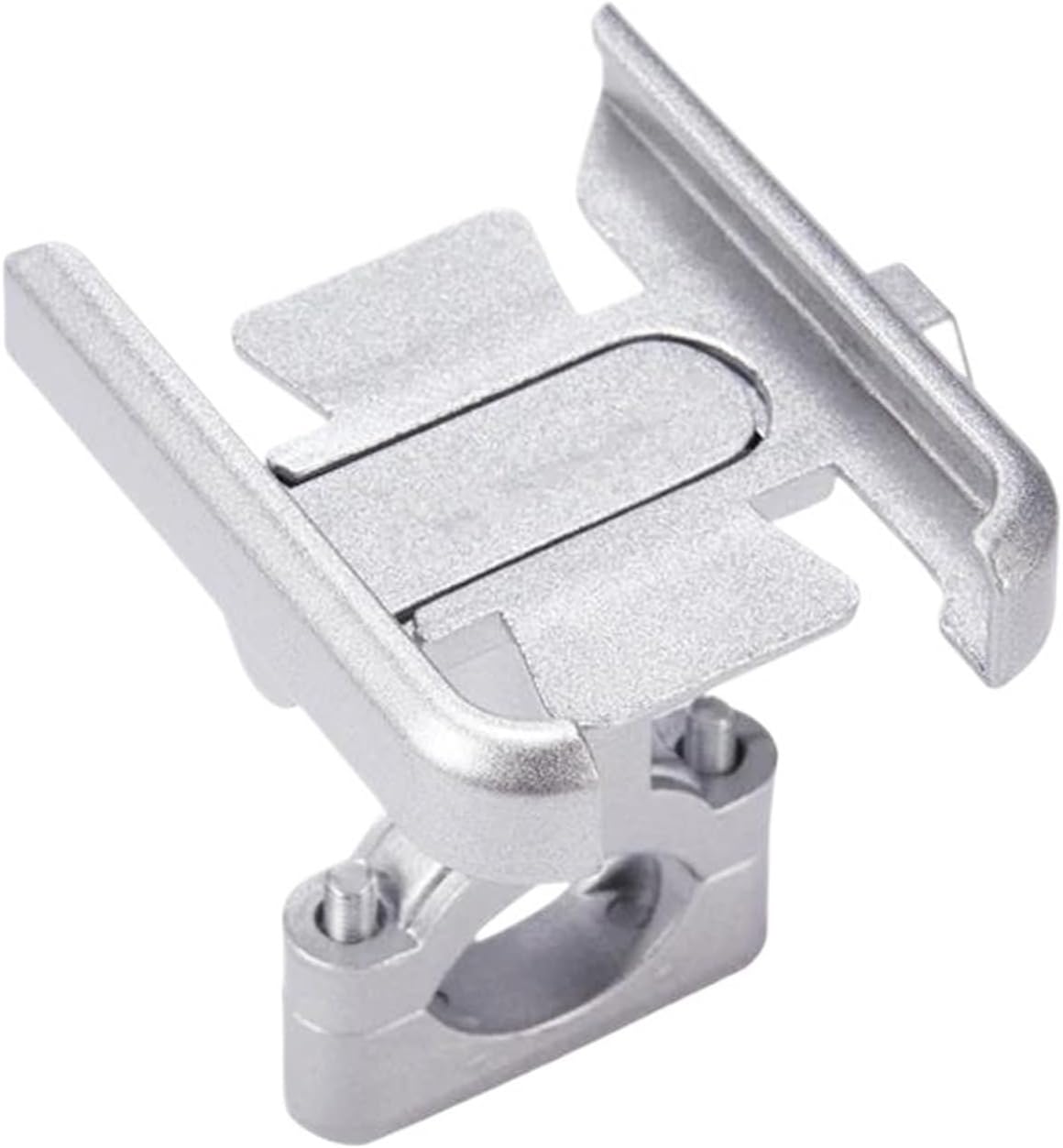 GPS Vehicle Mounts for MSX125 for MSX125SF for Grom 125 for MSX 125 Motorcycle Mobile Phone Holder GPS Navigation Mounting Bracket(Handlebar Silver)