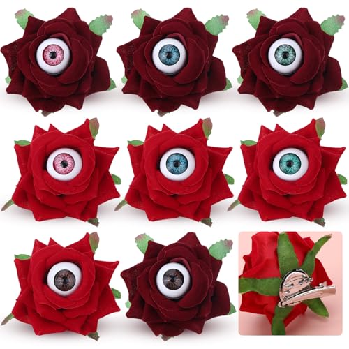Suncalla 8 Pzs Clips de Pelo Halloween Broches Decorativos miniatura 1