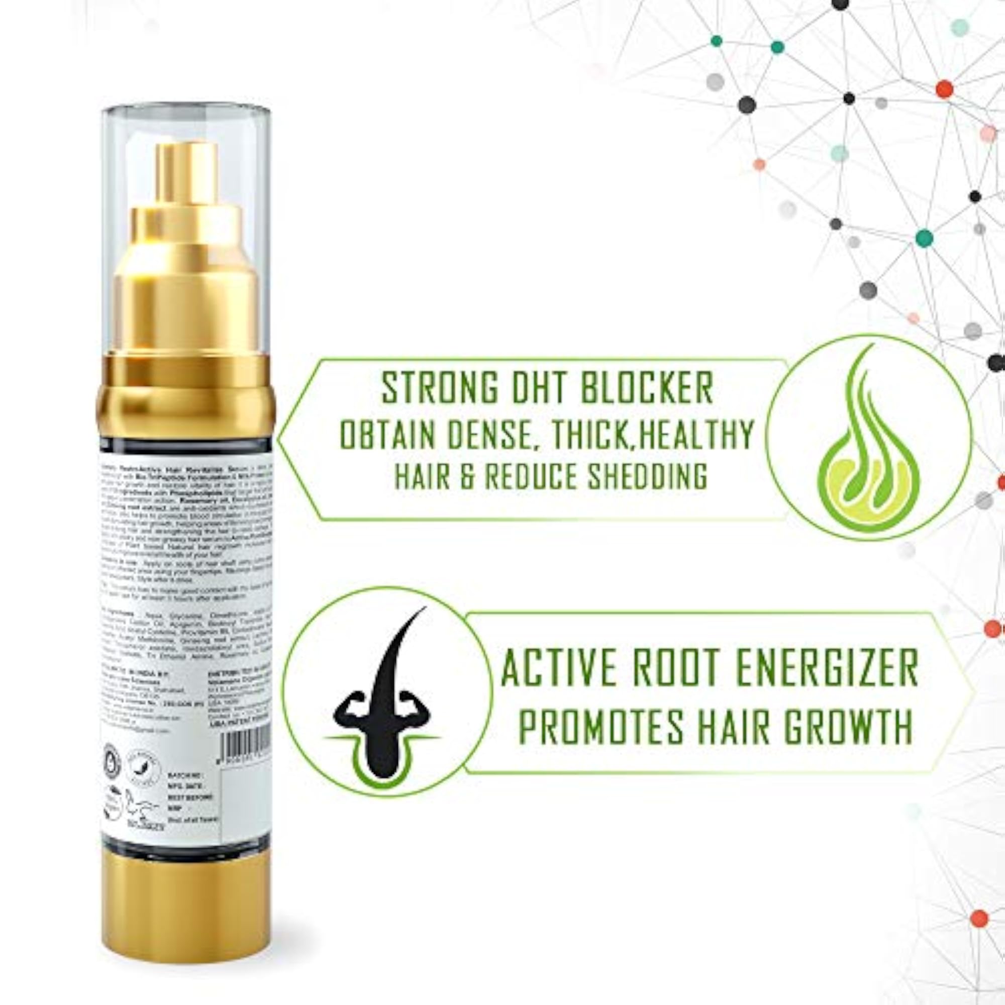 Hair Revitalize Serum Peptide & Biotin For Hair Fall Control, 50ml