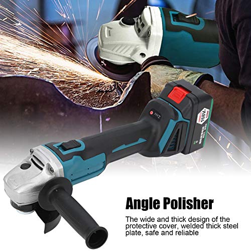 Angle Grinder Compact Angle Polisher Variable Speed Brushless Electric Grinder Rechargeable Polishing Machine Industrial Supplies(Us Plug) #TOP6