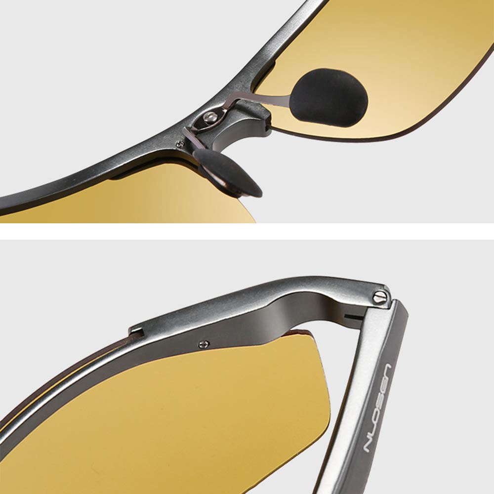 Fotocromatici Visione Notturna Occhiali SCAML Fashion Day And Night Doppio Utilizzo Automatico Scolorire Polarizzato Occhiali Di Guida Per La Guida Veicoli Arrampicata All'aperto