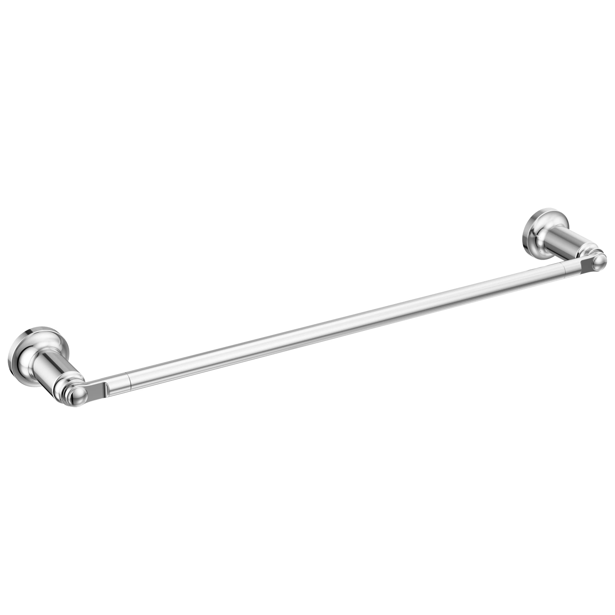 Delta 73518 Saylor Bath Hardware Towel bar, Chrome, Polished Chrome, 18 Inch Single