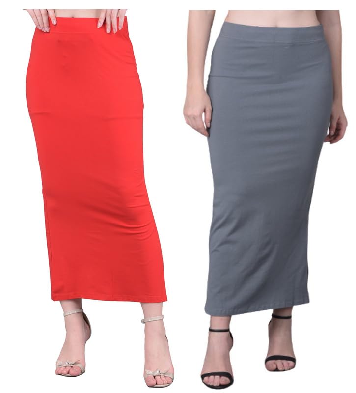 Image of Comfort Lady Women Cotton Blend Saree Shapewear /Saree Shapers Underskirt /Saree Petticoat
