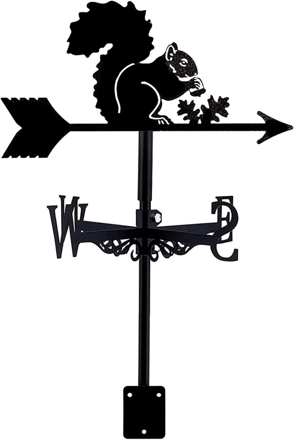 Weathervane Metal Bee Weather Vane Outdoor Roof Garden Mount Yard Decor Weather Vane Yard Indicating Wind Direction IndicatorMeasuring Tool (Style 5) (Style 3)
