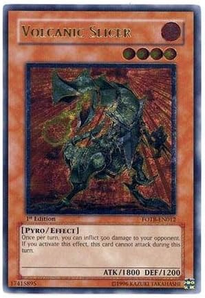 Yu-Gi-Oh! - Volcanic Slicer (FOTB-EN012) - Force of The Breaker - 1st Edition - Ultimate Rare