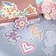 20 Stück Bügelperlen Platten mit Zubehör, Transparente 5mm Steckplatten Bügelperlen Vorlagen Set für Basteln und DIY, fördert Kreativität, Kreatives Geschenkidee für Mädchen und Jungs zum Geburtstag