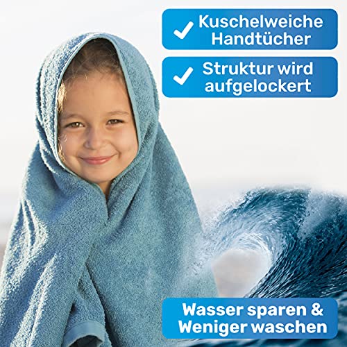 BluePet 8x Tierhaarentferner Bälle für Waschmaschine I Entfernt Tierhaare, Fusseln & Flusen, Haarfänger für Wäschetrockner, Wiederverwendbare Flusenkugeln I Als Haarfänger & Trocknerbälle