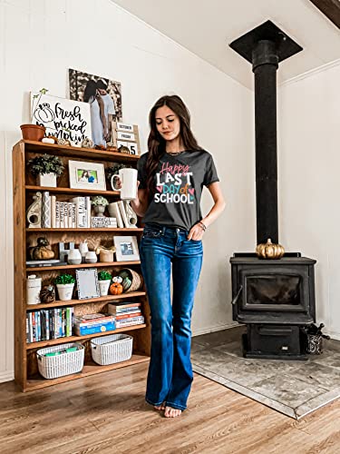 Last Day of School Teacher Shirt Funny Teacher Tshirts Teachers Day Tees Teacher Life Casual Tops - image 3