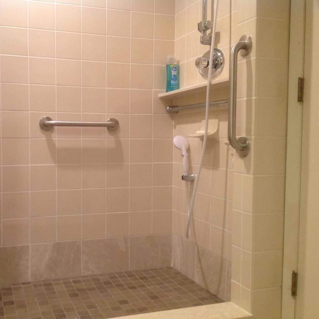 Maniglioni per Bagno, corrimano per docce e pareti, Barra di Equilibrio, Barra di Supporto per corrimano di Sicurezza per Doccia in Acciaio Inossidabile, per disabili, Anziani e infortuni.
