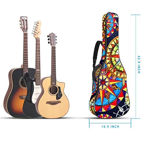 Housse pour guitare acoustique – 1 cm d’épaisseur – Rembourrage – Étanche – 101,6 cm – 101,4 cm, Multicolore 07, 42.9×16… - Les Beatles, Paul McCartney, John Lennon, RIngo Starr, George Harrison Housse pour guitare acoustique - 1 cm d'épaisseur - Rembourrage - Étanche - 101,6 cm - 101,4 cm, Multicolore 07, 42.9x16… – Image 6