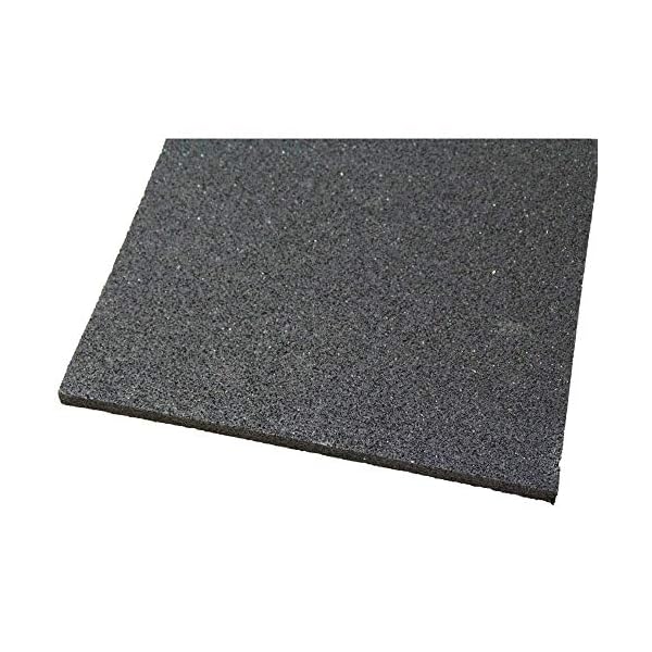 acerto 31699 Waschmaschinenmatte aus Gummigranulaten - 60 x 60 x 0,6cm * Robust * Hohe Dichte * Vielseitig einsetzbar… – Bild 8