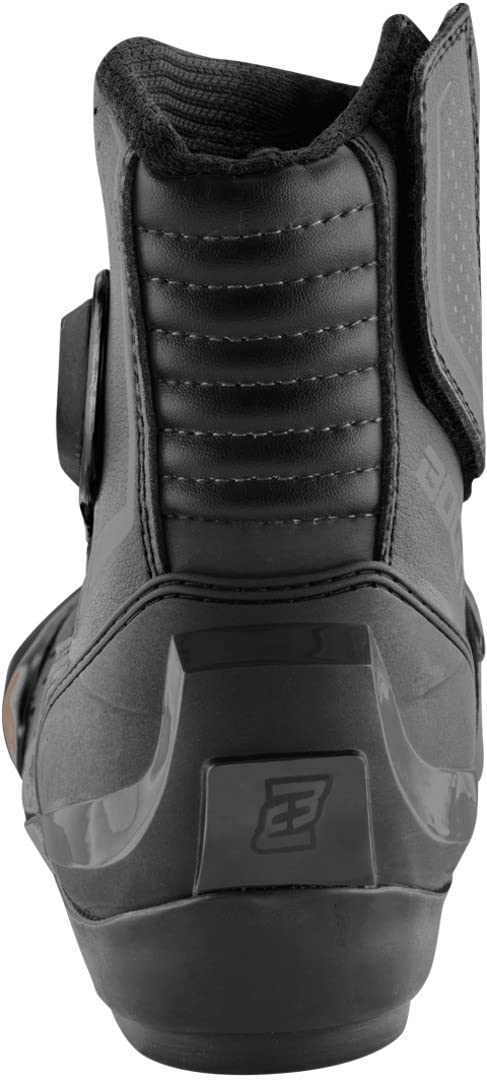 Bogotto Cartagena perforierte Motorrad Stiefel, schwarz, 44 | Atmungsaktiv