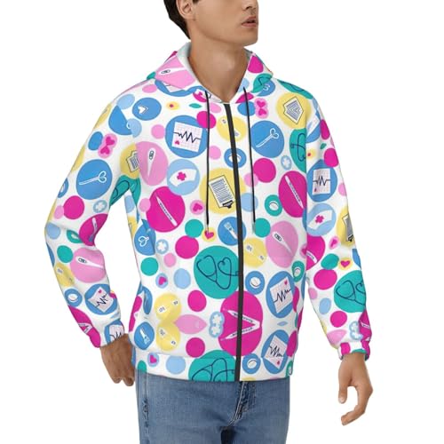 Sweat homme imprimé infirmière décontracté parfait pour les moments de détente