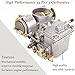 34 Pict-3 Carburetor for VW Beetles Super Beetles 1971-1979 Dual Port 1600cc VW Carb Air Cooled 12V Type 1 Engines Electric Choke Bug Thing Karmann Ghia Transporte Replace#98-1289-B 113129031K