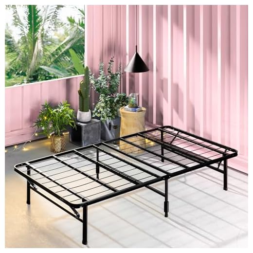 Zinus SmartBase Zero Assembly Bed Frame - Single 90x190cm - 35cm Height - Metal Bed Frame - Foldable Bed - For Adults, Kids, Teenagers - Easy Assembly - Under Bed Storage - Black 29 Zinus SmartBase Zero Assembly Bed Frame - Single 90x190cm - 35cm Height - Metal Bed Frame - Foldable Bed - For Adults, Kids, Teenagers - Easy Assembly - Under Bed Storage - Black