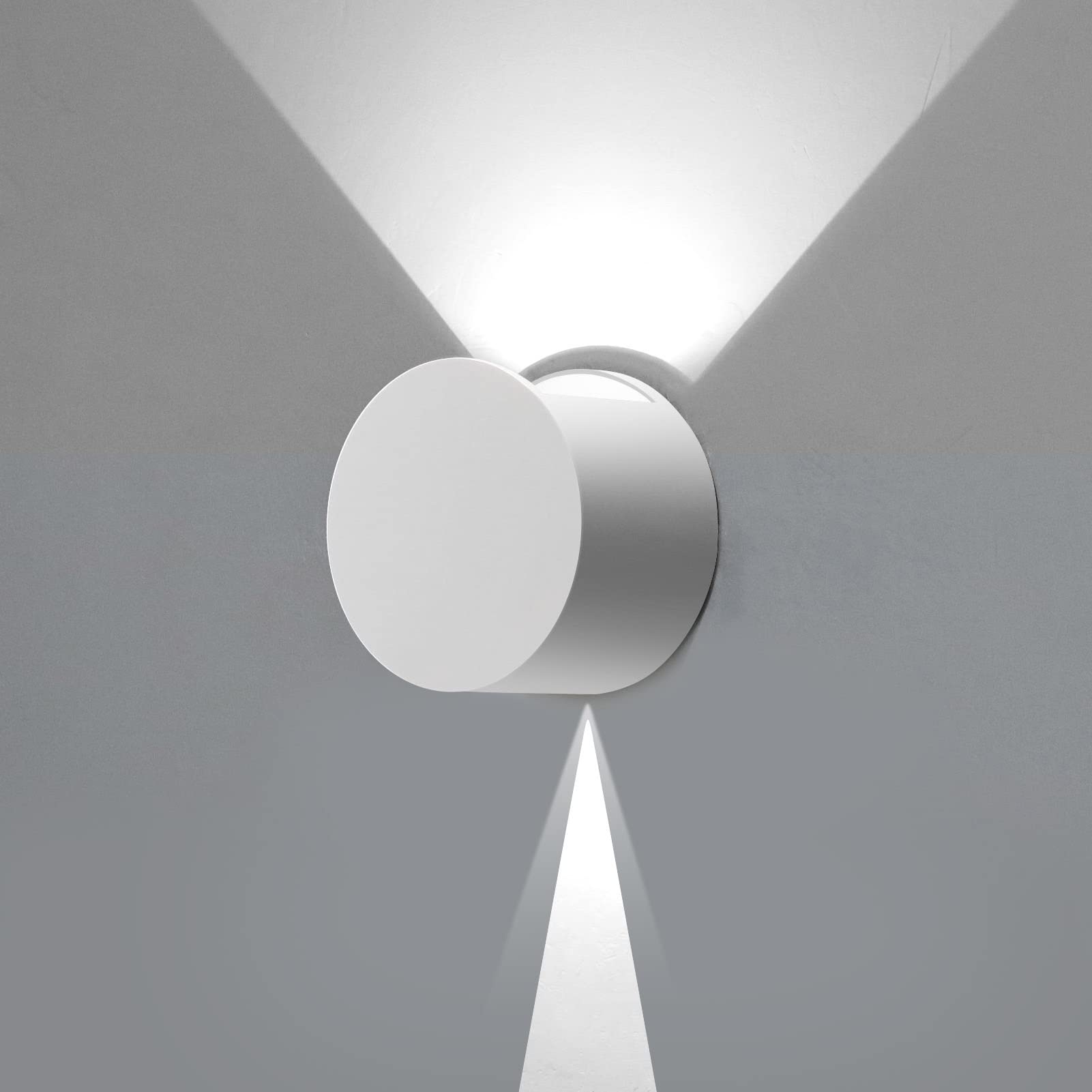 Kamo Modern LED Wall Sconce Indoor Up Down Wall Lamp Small Wall Lights 8W Hallway Wall Lighting for Living Room Bedroom Stair