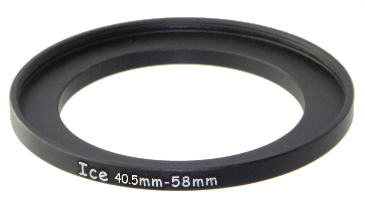 ICE 40.5mm to 58mm Aluminum Alloy Step Up Ring Filter/Lens Stepping Adapter (40.5-58mm)