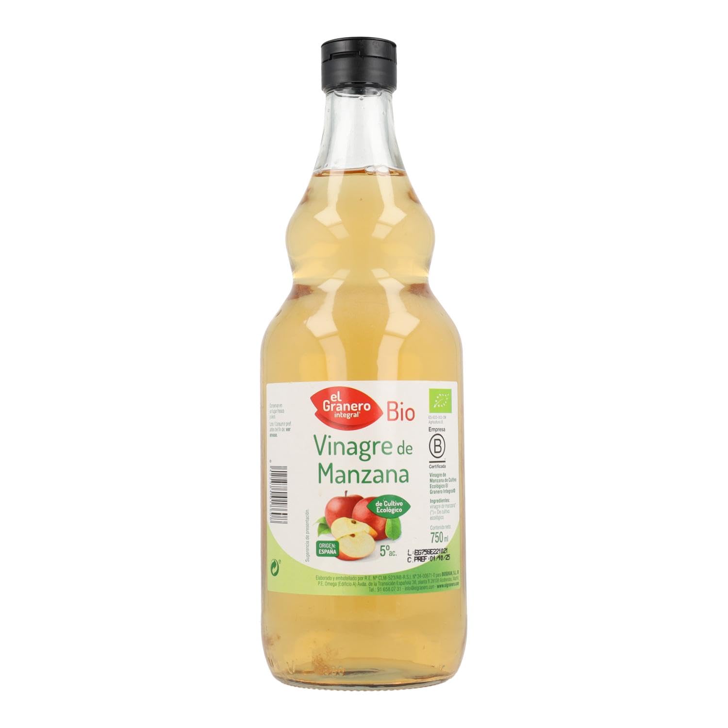 VINAGRE MANZANA BIO 750 ml