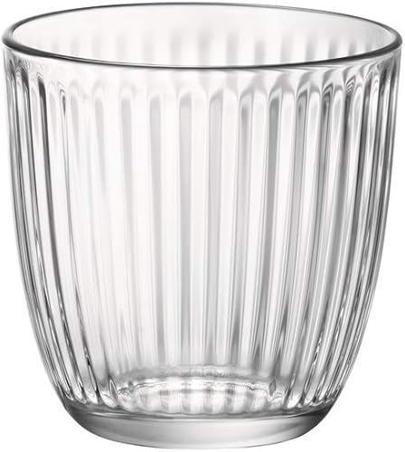 Bormioli Rocco Line - Vaso de agua, juego de 12, 9.75 onzas, color lila Rosa lila,Claro,https://www.amazon.com/dp/undefined